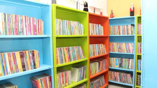 CHIREC School library with new equipment