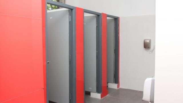 Modern washroom facilities at CHIREC Campus, offering cleanliness and comfort for students and staff