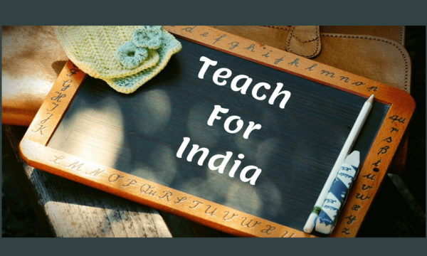 Teach for India - Shifting towards educational equality