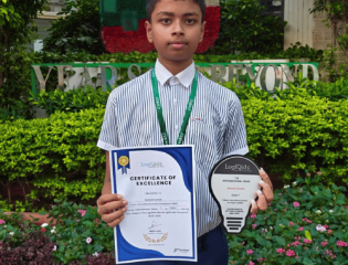 Saharsh S. Achieves First International Rank in LogiQids Olympiad