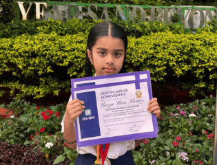 Shreya S. Excels at the IBAEDU AI Contest